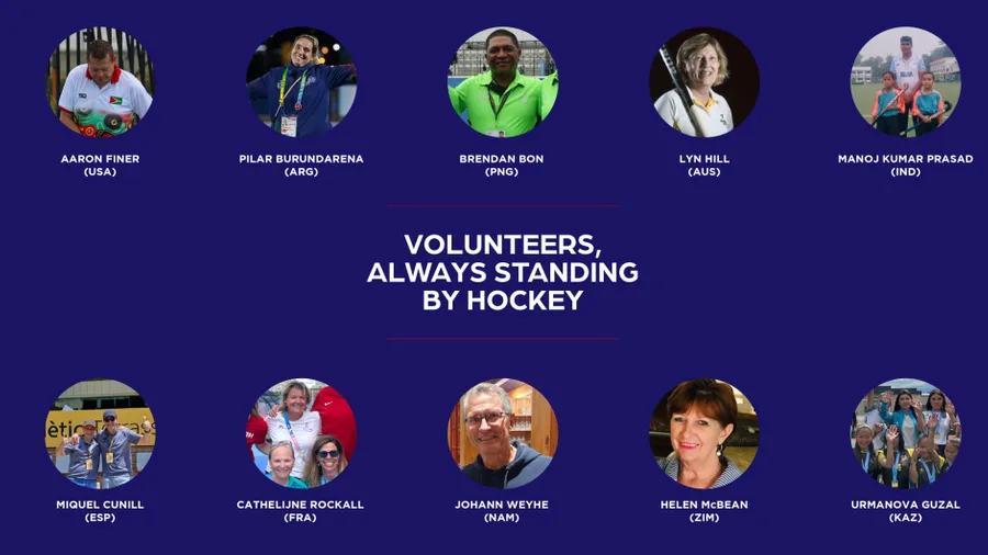 AHF:  Celebrating the heartbeat of hockey on International Volunteer Day