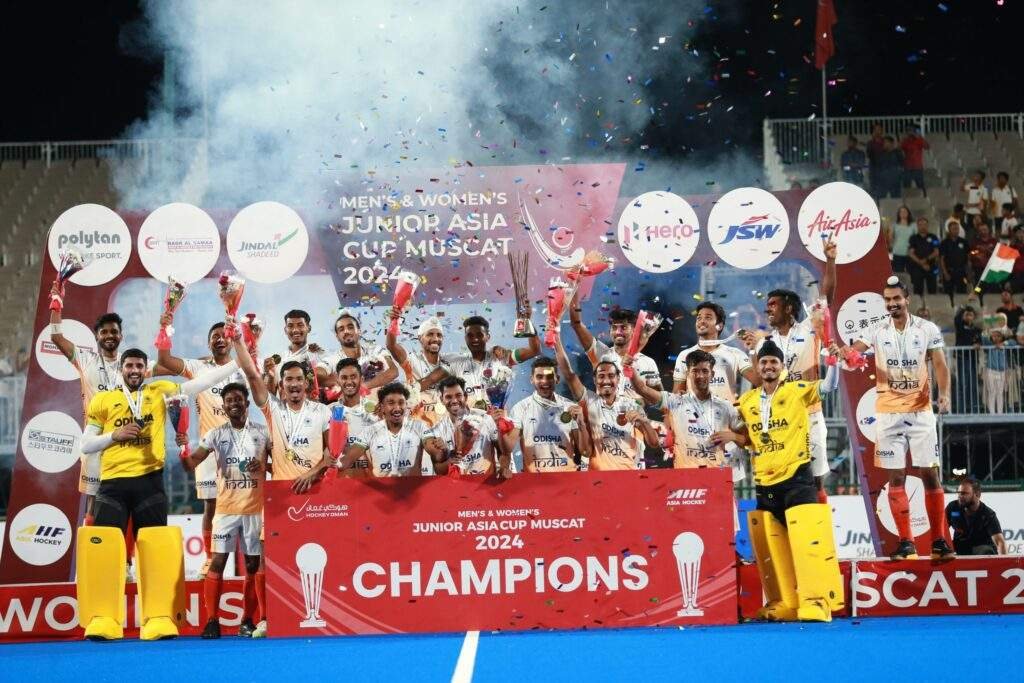 Asia:
India Clinches Gold, Pakistan Secures Silver, and Japan Bags Bronze at Men’s Junior Asia Cup Asia:
India Clinches Gold, Pakistan Secures Silver, and Japan Bags Bronze at Men’s Junior Asia Cup