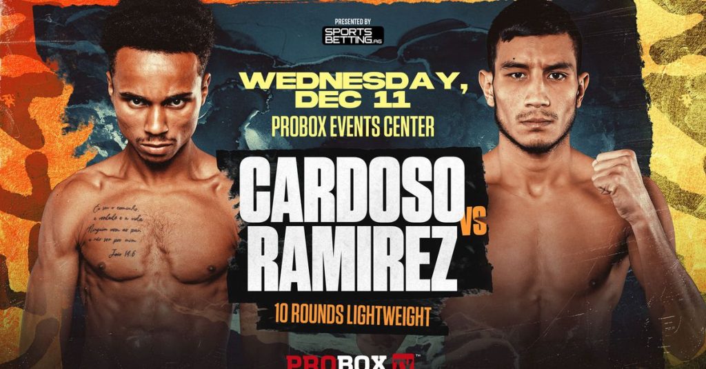 Cardoso vs Ramirez: Live stream and updates – 7:30 pm ET