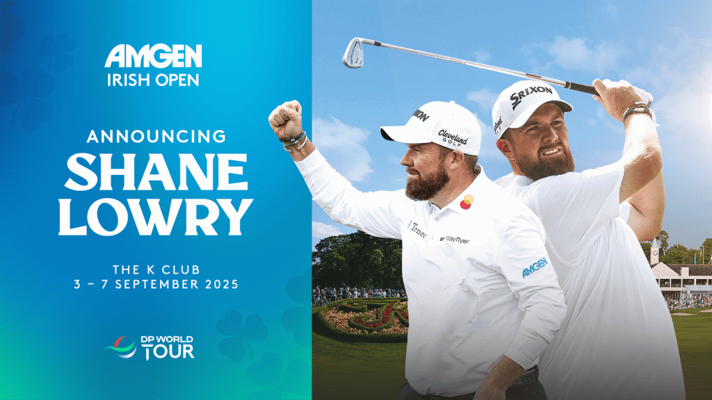 Shane Lowry confirmed for 2025 Amgen Irish Open at The K Club