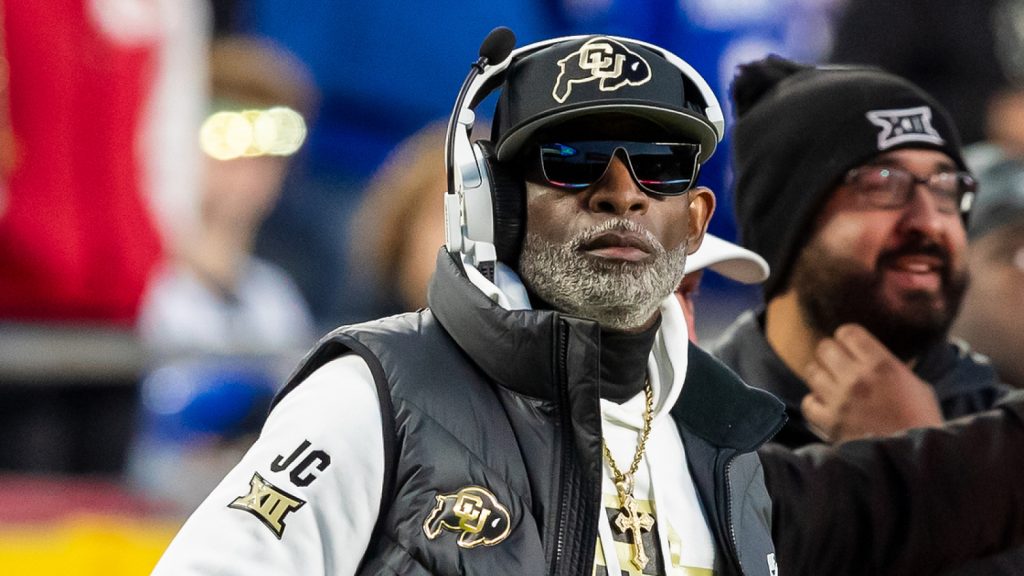 Deion Sanders seems frustrated Shedeur Sanders is left out of Heisman race