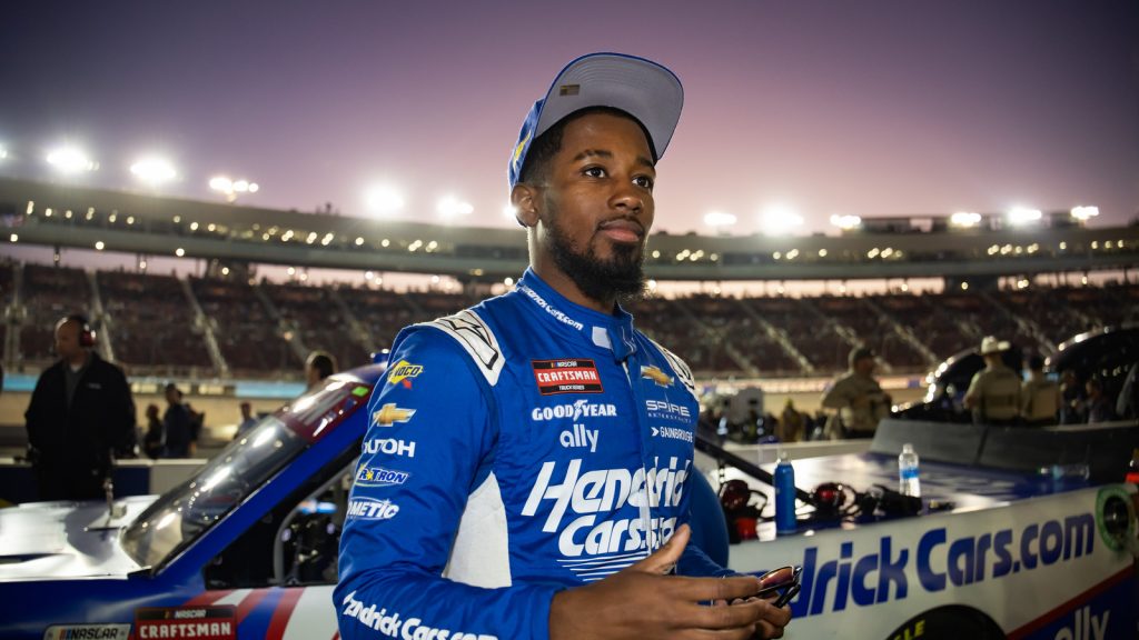 Rajah Caruth re-signed by Spire Motorsports for 2025 Truck season