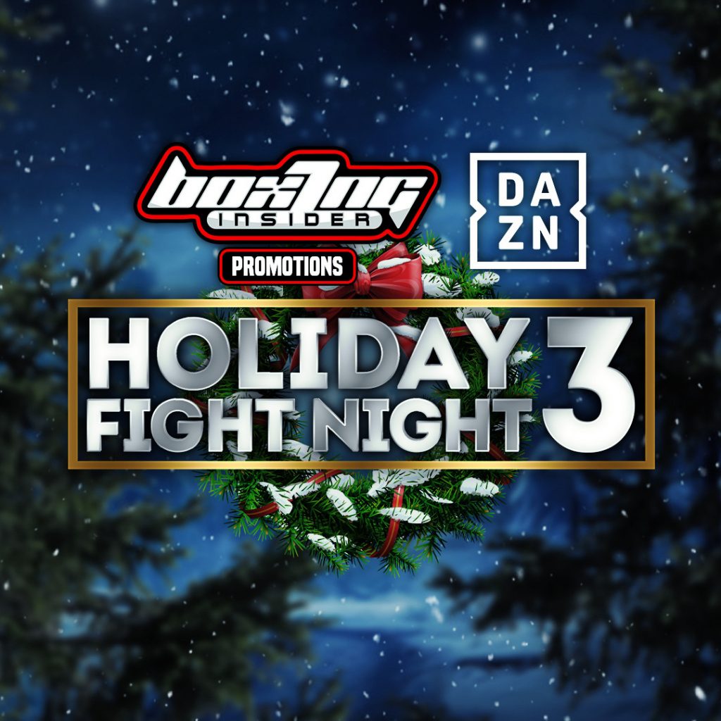 Holiday Fight Night 3 — Popular flyweight Dominguez returns to Sony Hall in eight-rounder