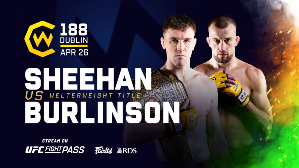 Sheehan vs Burlinson Title Bout Set for Dublin!