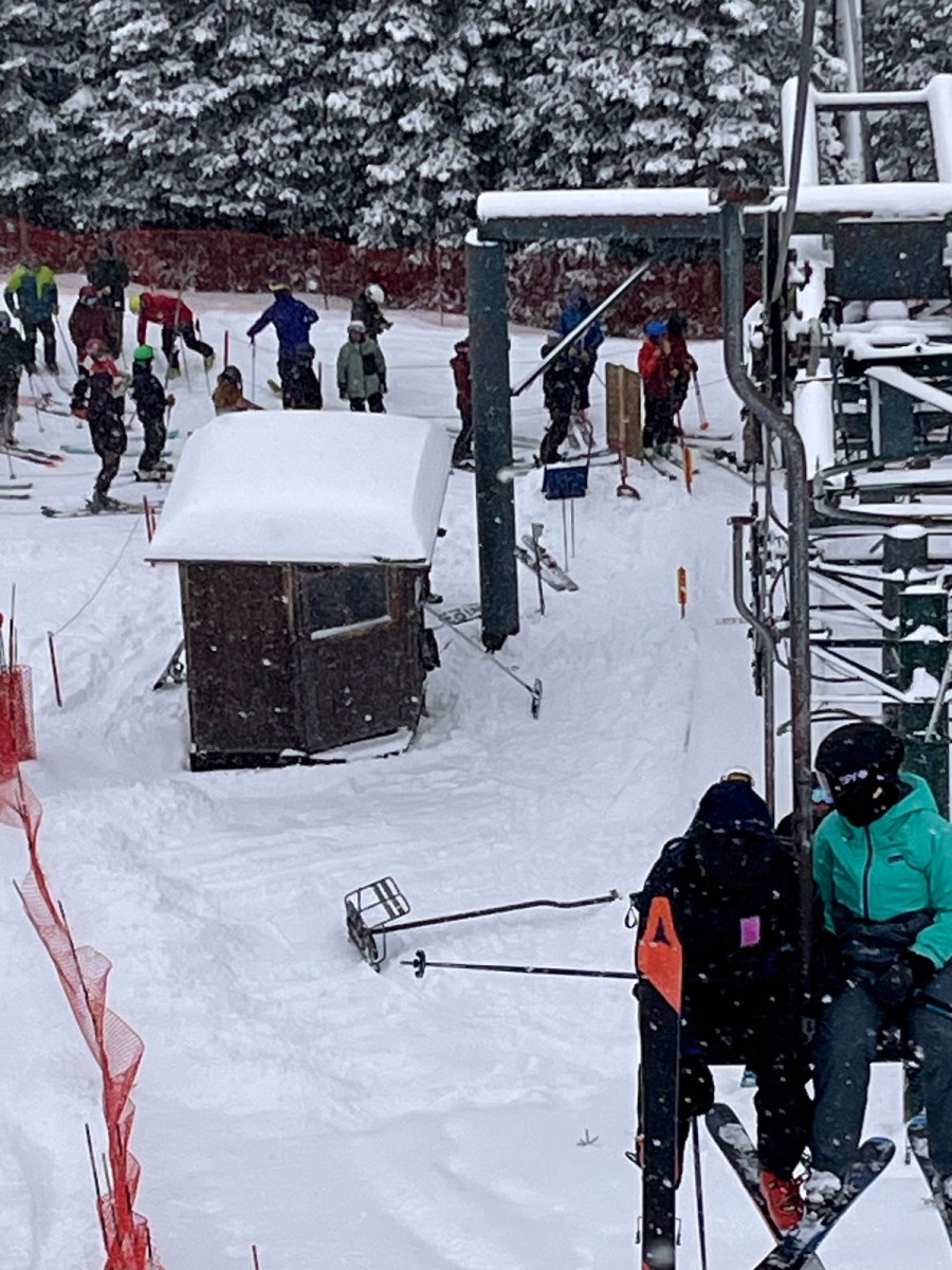 Chair Falls From Lift at Montana Snowbowl Chair Falls From Lift at Montana Snowbowl