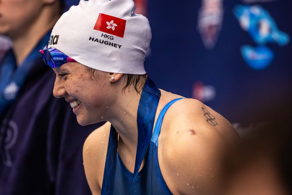 Siobhan Haughey on 200 Free World Title: “You just have to keep staying positive”