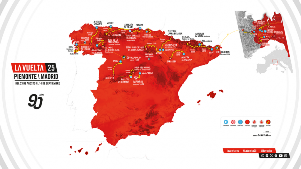2025 Vuelta a España route woos Tadej Pogačar with ascents of Angliru, Bola del Mundo and third-week ITT 2025 Vuelta a España route woos Tadej Pogačar with ascents of Angliru, Bola del Mundo and third-week ITT