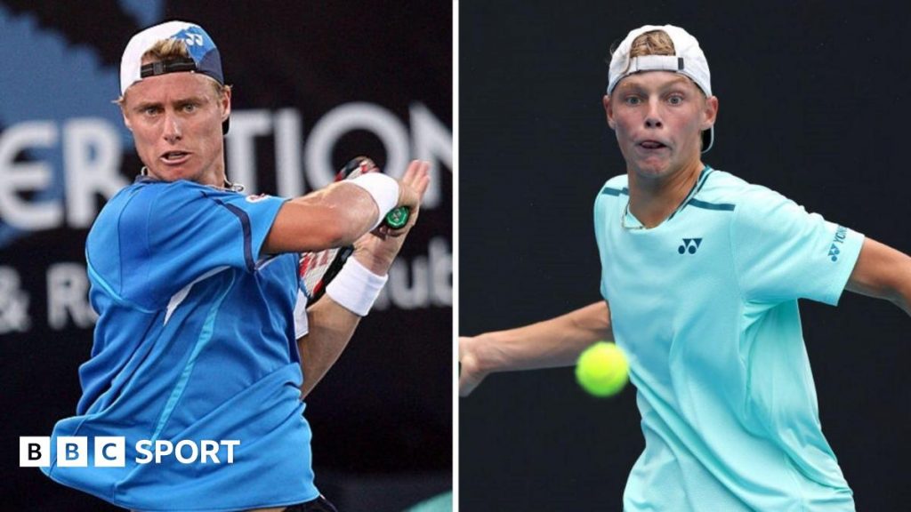 Hewitt, Borg and others following their tennis parents Hewitt, Borg and others following their tennis parents