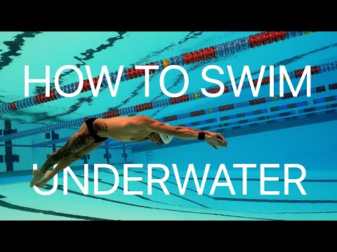 How to Swim Underwater | The Dolphin Kick Blueprint | Caeleb Dressel
