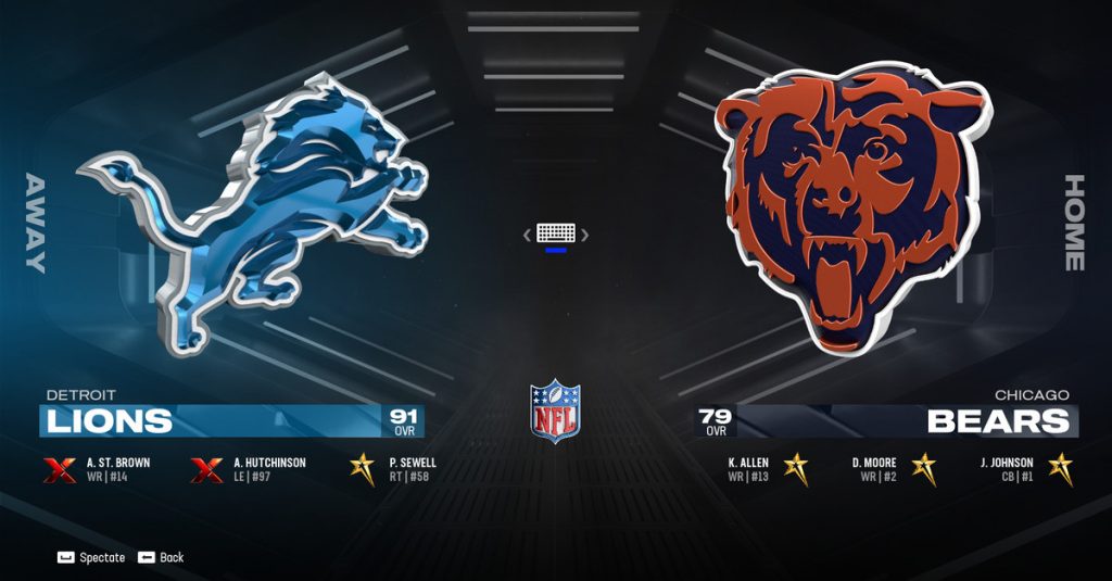 WATCH LIVE: Lions vs. Bears preview, Madden 25 simulation