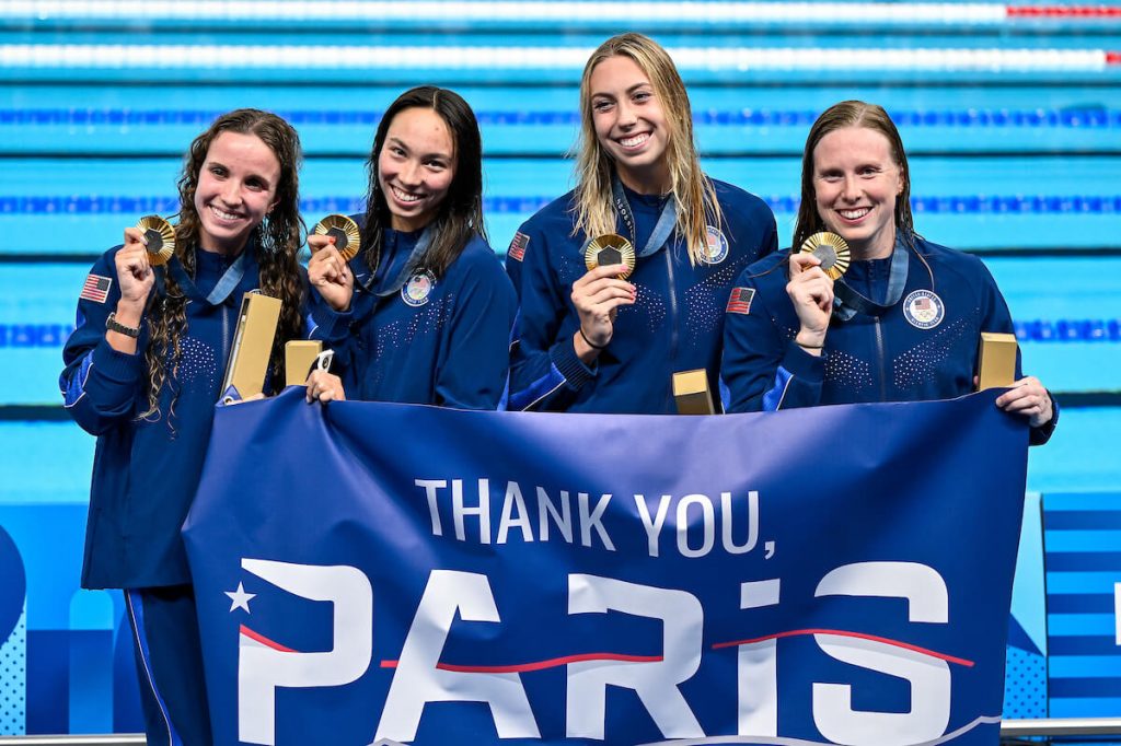 World Female Relay of the Year: United States Medley Relay Capped Olympic Games in Style
