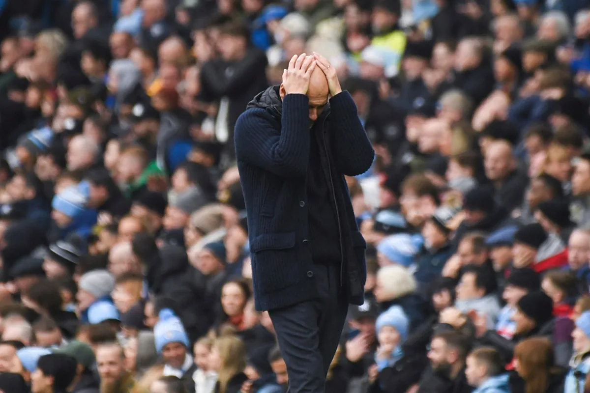 Pep Guardiola on City's Champions League participation: "We're in trouble, of course we are"