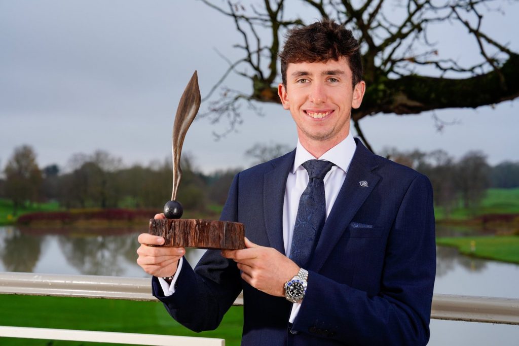 Tom McKibbin, Eamonn Darcy, Lauren Walsh, Max Kennedy and Sara Byrne honoured by Irish Golf Writers’ Association