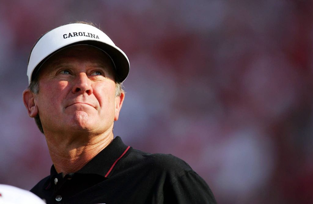Steve Spurrier Had 2-Word Reaction To Cam Ward's Controversial Decision Steve Spurrier Had 2-Word Reaction To Cam Ward's Controversial Decision