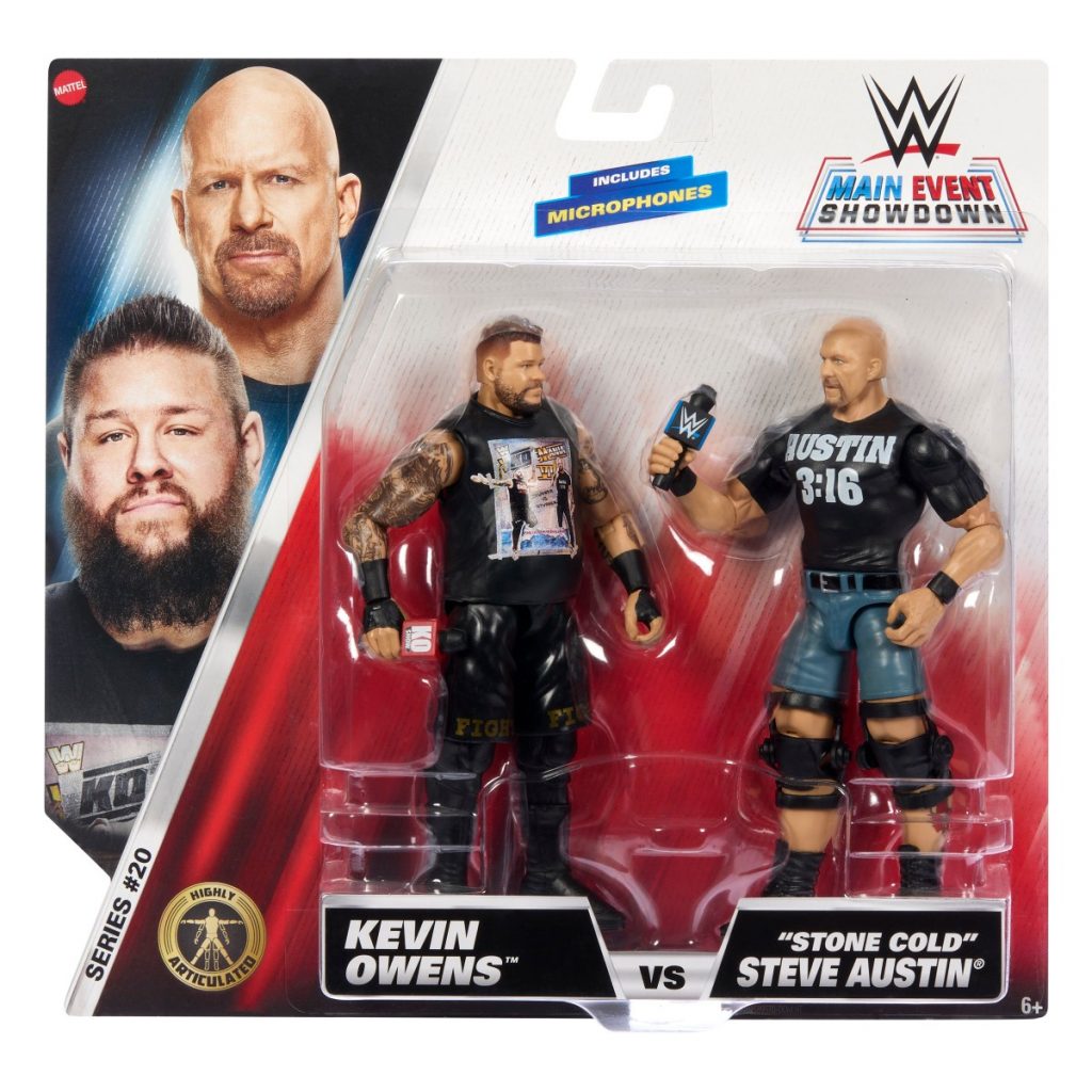 Kevin Owens vs. ‘Stone Cold’ Steve Austin Main Event Showdown In-Stock at Amazon Kevin Owens vs. ‘Stone Cold’ Steve Austin Main Event Showdown In-Stock at Amazon