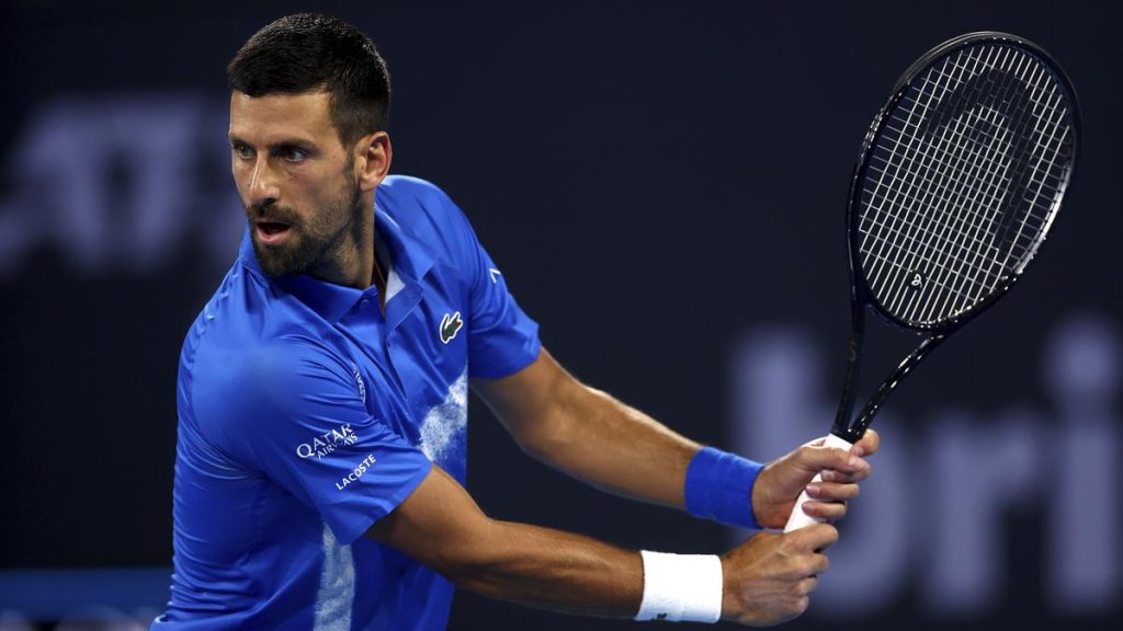 Djokovic cruises past Monfils as rising stars impress in Brisbane