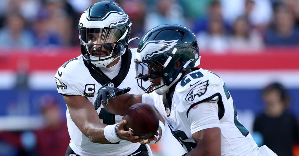 Eagles-Giants Final Injury Report: Jalen Hurts ruled out, Saquon Barkley among 10 doubtful players