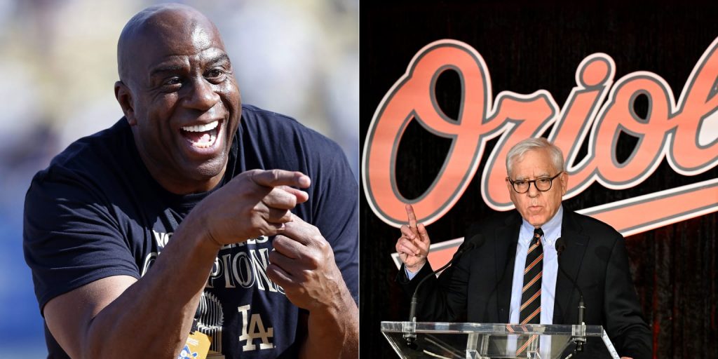 Magic Johnson, O's owner Rubenstein to receive Presidential Medal of Freedom