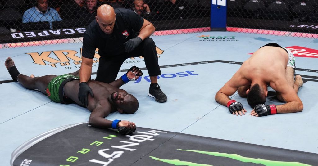 Themba Gorimbo: Family members ‘were celebrating’ UFC 310 stoppage loss to Vicente Luque Themba Gorimbo: Family members ‘were celebrating’ UFC 310 stoppage loss to Vicente Luque