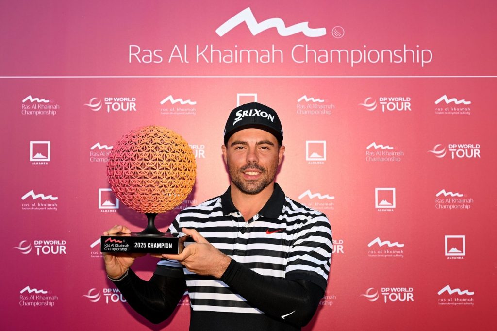 Del Rey cruises to four-shot maiden win at Ras Al Khaimah; Harrington 50th Del Rey cruises to four-shot maiden win at Ras Al Khaimah; Harrington 50th