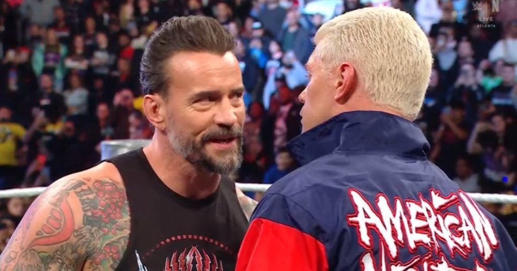 CM Punk Confronts Cody Rhodes On WWE RAW CM Punk Confronts Cody Rhodes On WWE RAW