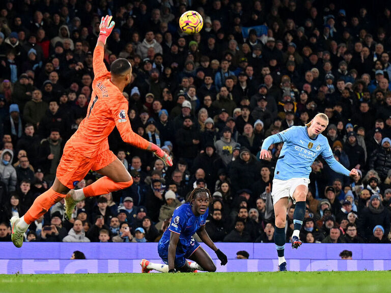 Watch: Haaland capitalizes on latest blunder by Chelsea's Sanchez