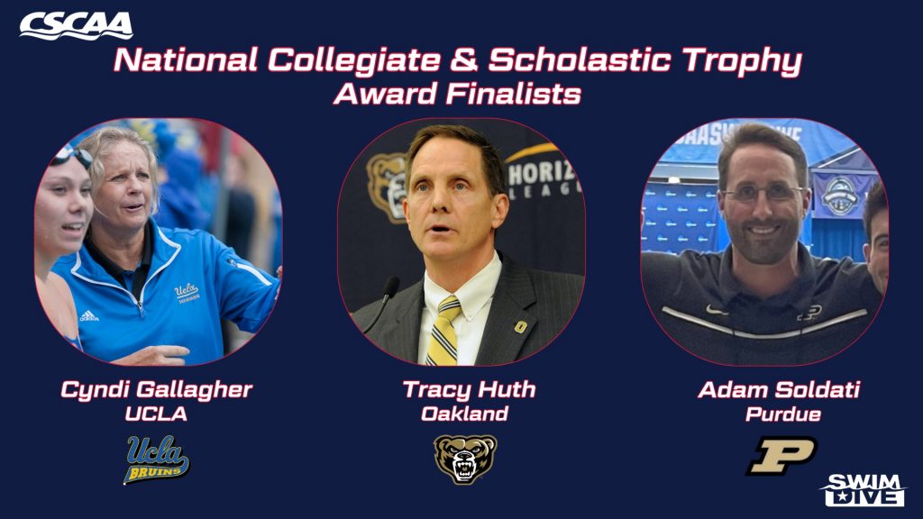 Cyndi Gallagher, Tracy Huth, Adam Soldati Finalists for 2025 National Collegiate and Scholastic Trophy