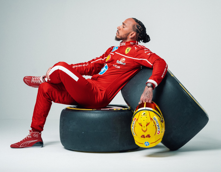Lewis Hamilton issues first words since crashing Ferrari
