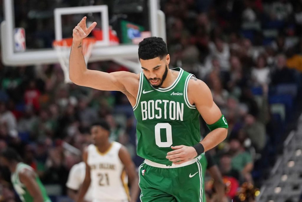 Jayson Tatum hits vintage game-winner as Celtics avoid upset by shorthanded Pelicans