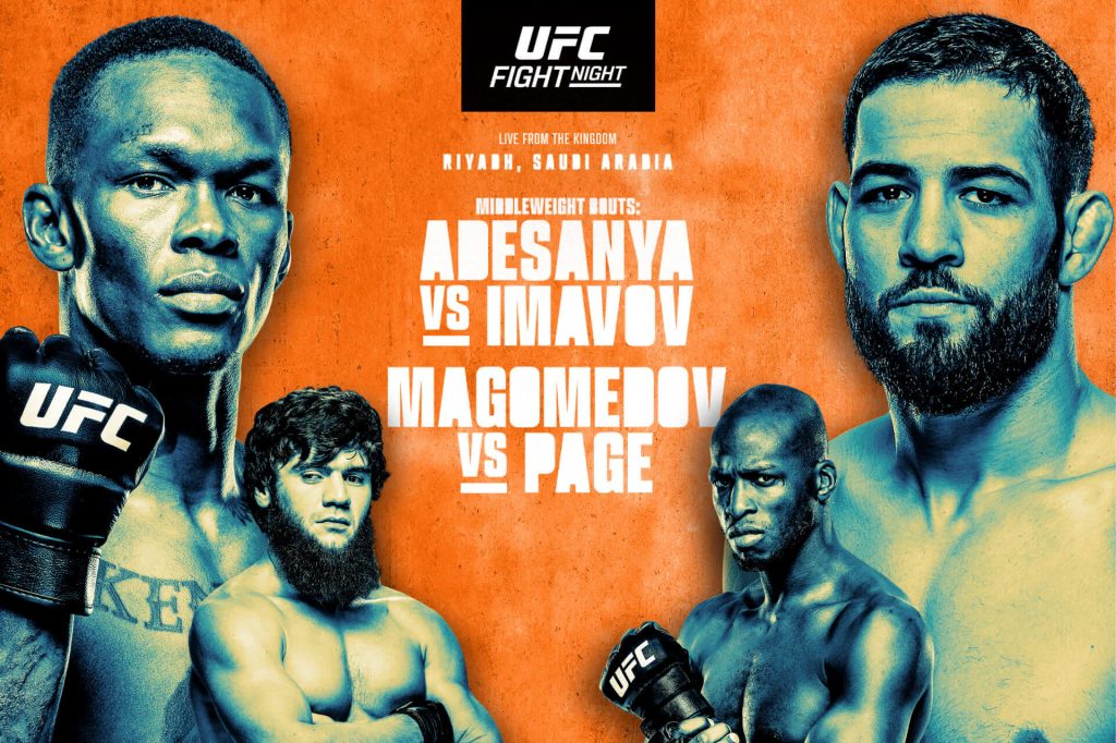UFC Saudi Arabia results – Adesanya vs. Imamov UFC Saudi Arabia results – Adesanya vs. Imamov