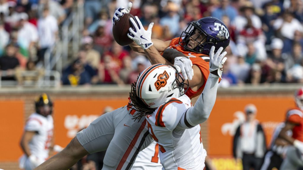 Watch: TCU WR Jack Bech ends Senior Bowl with unbelievable TD