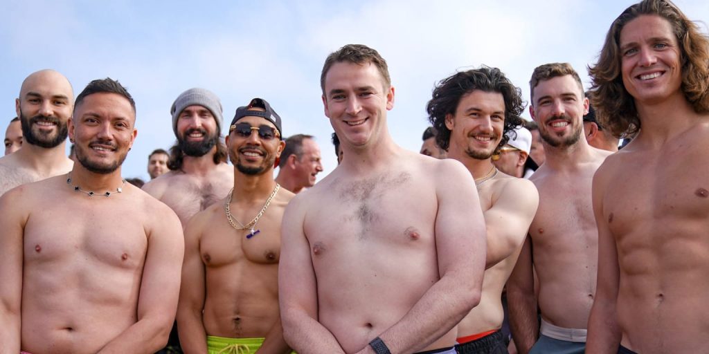 Taylor, Dodgers take Polar Plunge for charity Taylor, Dodgers take Polar Plunge for charity