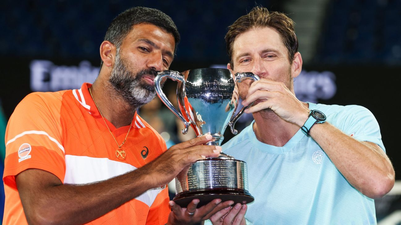 Ro-BoTop: Bopanna, level 43 and world #1, adds a men's doubles Grand Slam title to his name