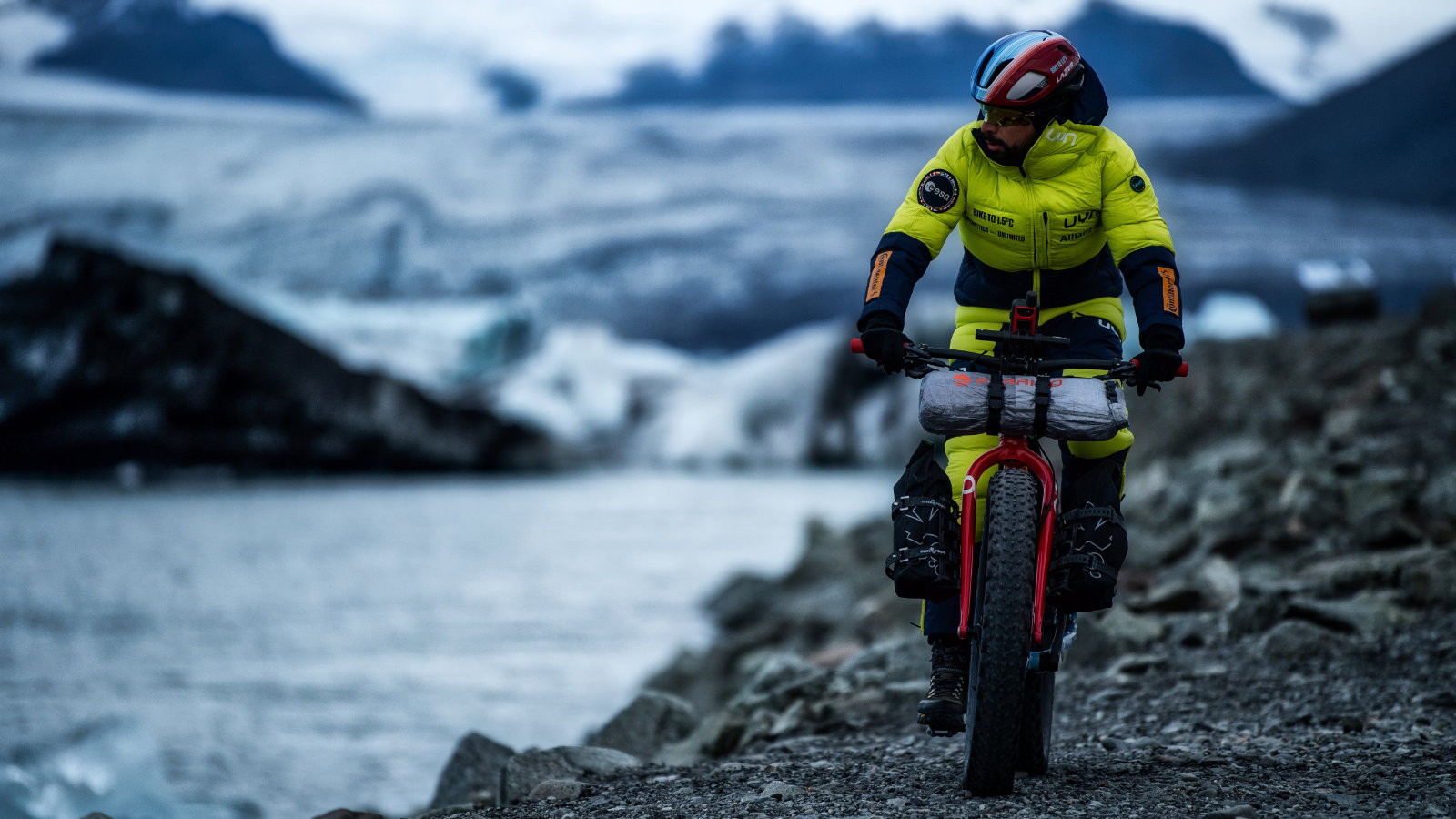 Bike to 1.5°C: Omar Di Felice’s Remarkable Antarctic Journey