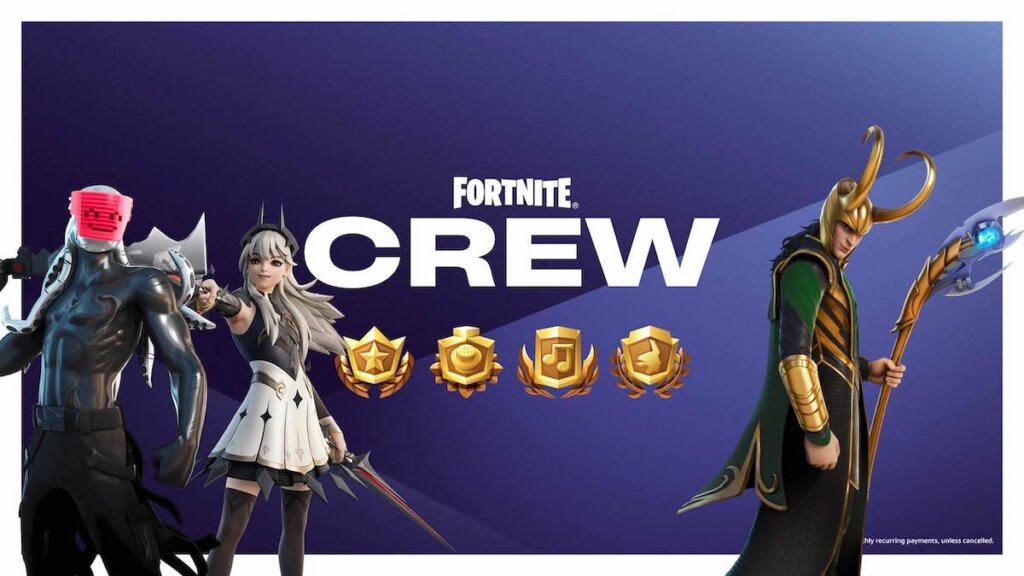 Complete Fortnite Crew Skins List Complete Fortnite Crew Skins List