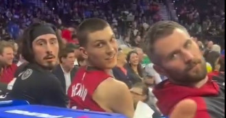 The Heat found out about the Jimmy Butler trade during a game and their reactions were priceless