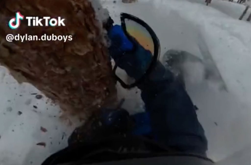 VIDEO: Skier Saved By Helmet In Nasty Tree Impact @ Arapahoe Basin