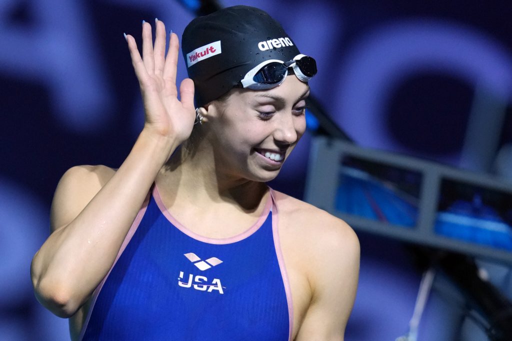 Gretchen Walsh Continues Historic Season, Rips 57.34 100 Breaststroke At Cavalier Invitational Gretchen Walsh Continues Historic Season, Rips 57.34 100 Breaststroke At Cavalier Invitational