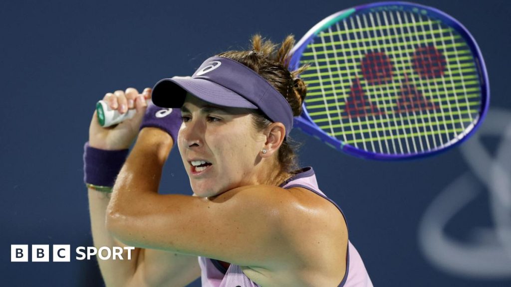 Bencic reaches first Tour final since maternity leave Bencic reaches first Tour final since maternity leave