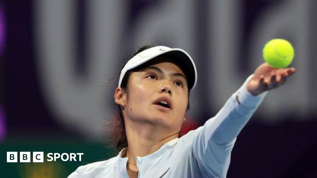Raducanu knocked out in first round of Qatar Open