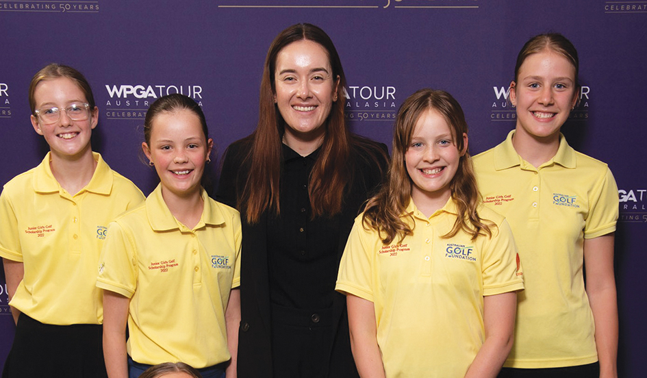 Hannah announced as Australian Golf Foundation Ambassador 