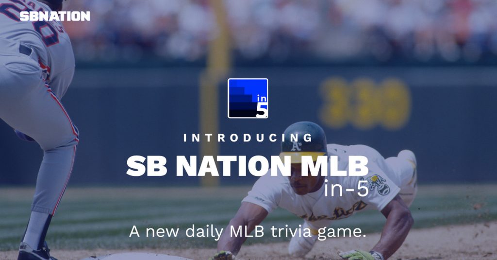 Your daily MLB trivia game, Wednesday edition Your daily MLB trivia game, Wednesday edition