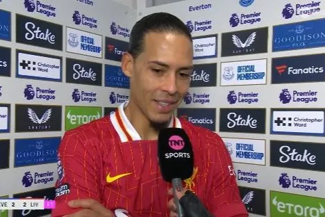 Virgil van Dijk aims ‘cup final’ dig at Everton and accuses Abdoulaye Doucoure of sparking post-match scrap Virgil van Dijk aims ‘cup final’ dig at Everton and accuses Abdoulaye Doucoure of sparking post-match scrap