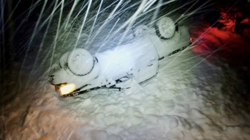 Ram 1500 Pickup Truck Tossed Off Highway In Colorado Avalanche Ram 1500 Pickup Truck Tossed Off Highway In Colorado Avalanche