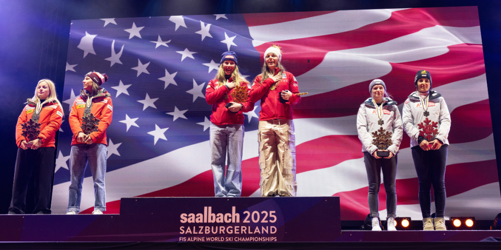 Saalbach 2025 Alpine Ski Worlds: Swiss Dominate, U.S. Women Shine Saalbach 2025 Alpine Ski Worlds: Swiss Dominate, U.S. Women Shine