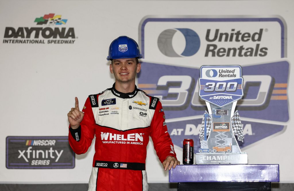Jesse Love Wins at Daytona in the NASCAR Xfinity Series