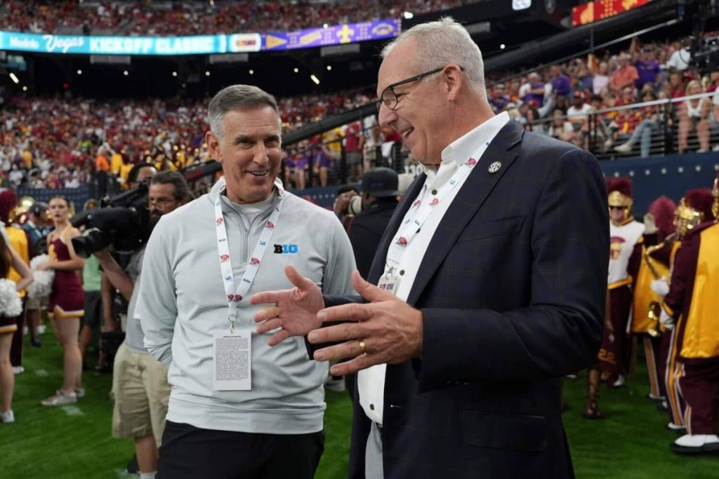 Big Ten, SEC leaders resume search for compromise with future of CFP, college sports in focus
