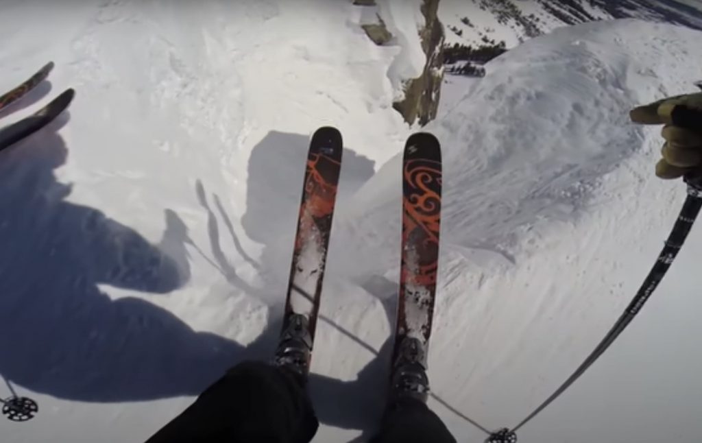 Skier Tumbles Down The Entire Length of Corbet’s Couloir