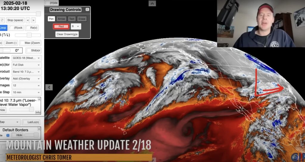 Meterologist Chris Tomer Snow Forecast