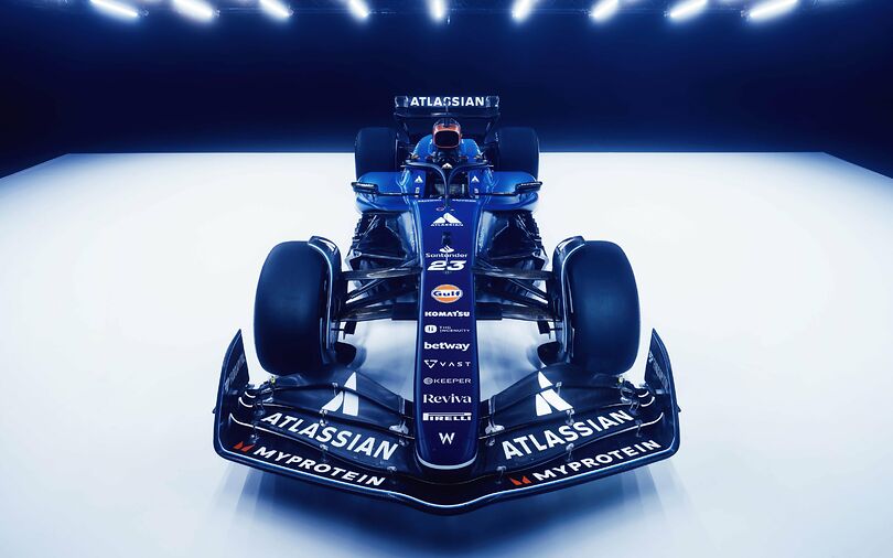Williams unveil their brand-new livery ahead of the 2025 F1 season
